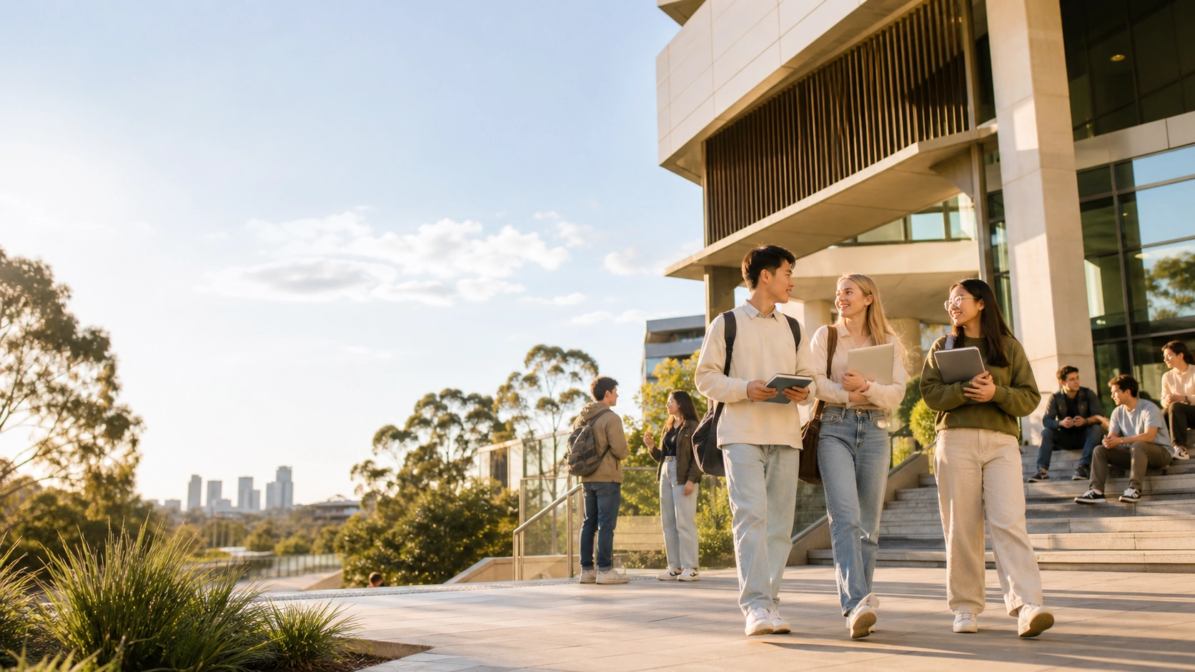 Australia study planning visual